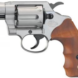 Revolver alarme UMAREX COLT Detective - Cal. 9mm RK Nickel