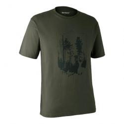 T-shirt avec Bouclier Deerhunter