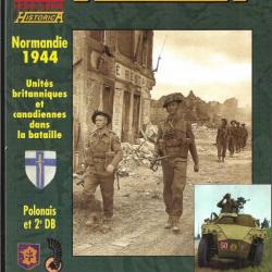 39-45 hors-série historica n°77 normandie 1944 , polonais et 2e db, unités britanniques et canadienn