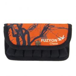Pochette de ceinture Fuzyon camo orange 9 balles - 7 cartouches