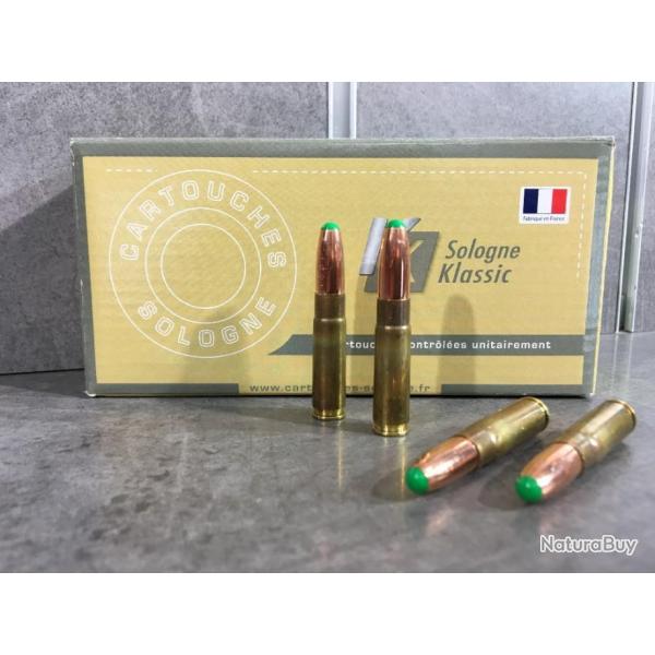 Cartouches SOLOGNE Calibre 300 AAC Blackout Balistic Tip 220 gr Subsonique