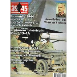 39-45 Magazine n°208 , waco cg-4a, camions de la wehrmacht, von reichenau, s.panzer 503