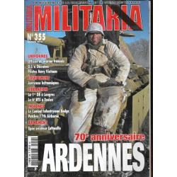 Militaria magazine N°355 épuisé éditeur 70e anniversaire ardennes , épée aviateur luftwaffe,