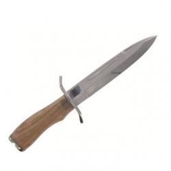 Dague de vénerie Fuzyon avec garde + etui cuir - 18 cm