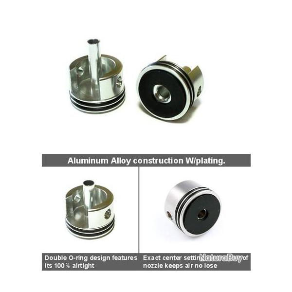 Tte de cylindre Modify ALUMINIUM pour Ver.2/Ver.3 - CA Series