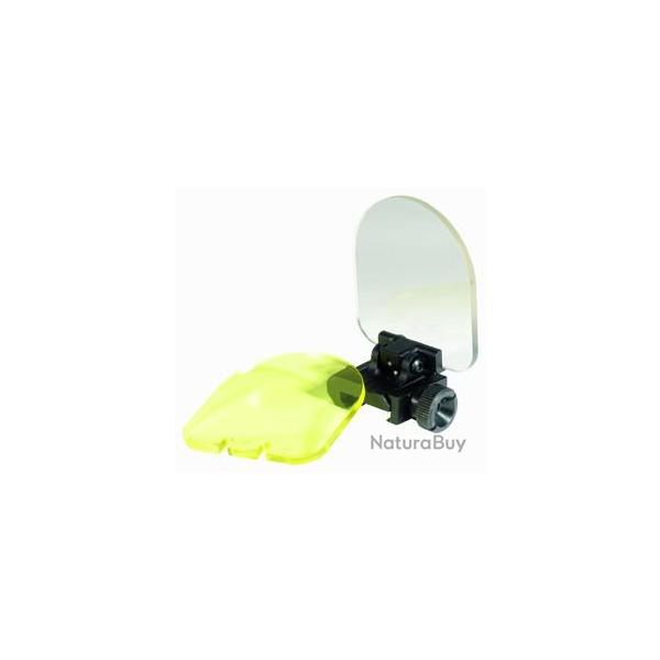 Protection basculante pour optique