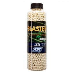 Bouteille 3300 Billes Airsoft 0.25g BLASTER TRACER ASG