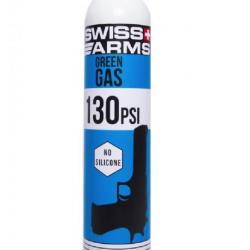 Bouteille de gaz Swiss arms "DE" Green (130 PSI) Sec 760 ml
