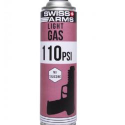 Bouteille de gaz Swiss arms "5-7" Light (110 PSI) sec 600 ml