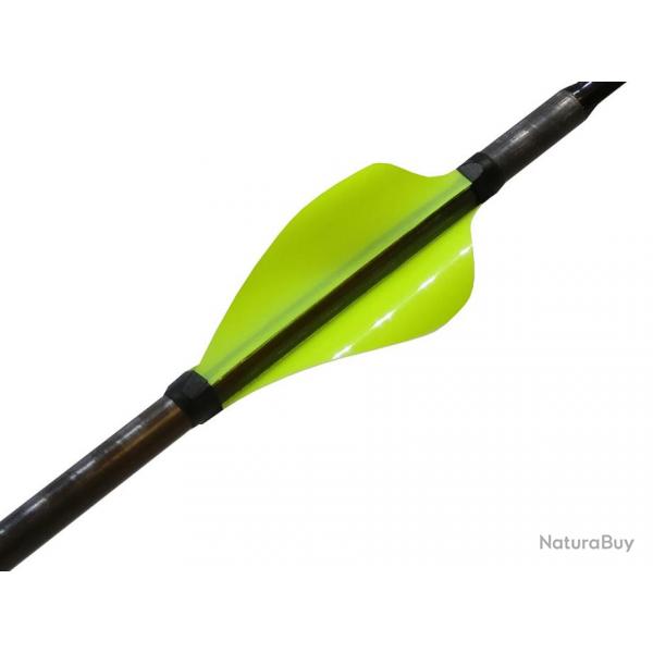 XS-WINGS - Plumes 50 mm High Profile DROITIER (RH) VERT FLUO