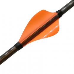 XS-WINGS - Plumes 50 mm High Profile DROITIER (RH) ORANGE FLUO