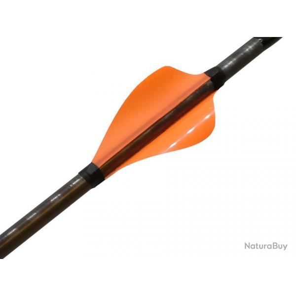 XS-WINGS - Plumes 50 mm High Profile DROITIER (RH) ORANGE FLUO