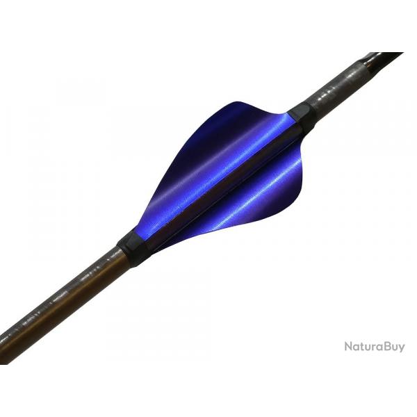XS-WINGS - Plumes 50 mm High Profile DROITIER (RH) BLEU MTALLIQUE