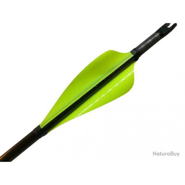 XS-WINGS - Plumes 60 mm High Profile DROITIER (RH) VERT FLUO