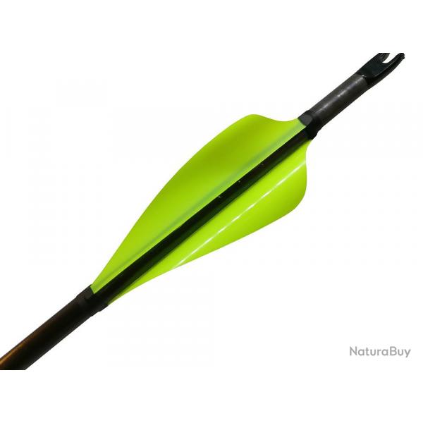 XS-WINGS - Plumes 60 mm High Profile DROITIER (RH) VERT FLUO