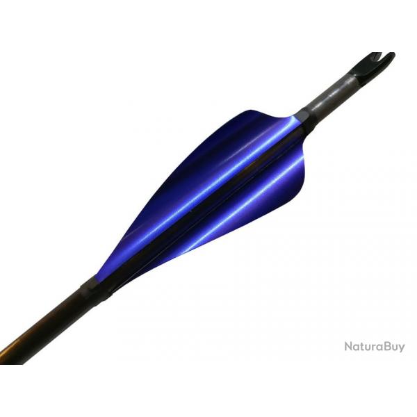 XS-WINGS - Plumes 60 mm High Profile DROITIER (RH) BLEU MTALLIQUE