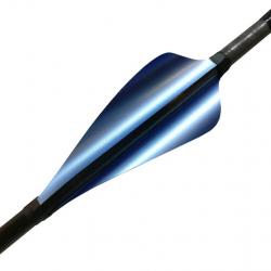 XS-WINGS - Plume 60 mm High Profile DROITIER (RH) BLEU CIEL MÉTALLIQUE