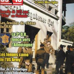 39-45 Magazine n°250 , mur de l'atlantique, feuilles de chene du rk, 2e db vers l'allemagne ,us army
