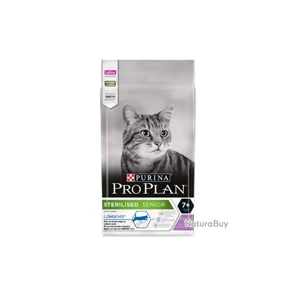 PROPLAN CAT STERILISED 7+ DINDE 3KGS