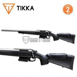 Carabine TIKKA T3x Compact Tactical Rifle Inox Gaucher Cal 308 WIN Busc Fixe