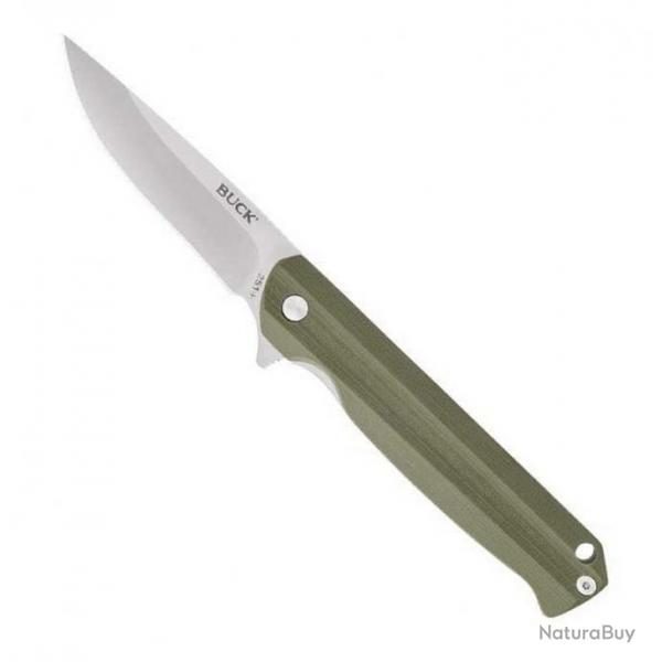 Couteau "Langford", Couleur vert [Buck]