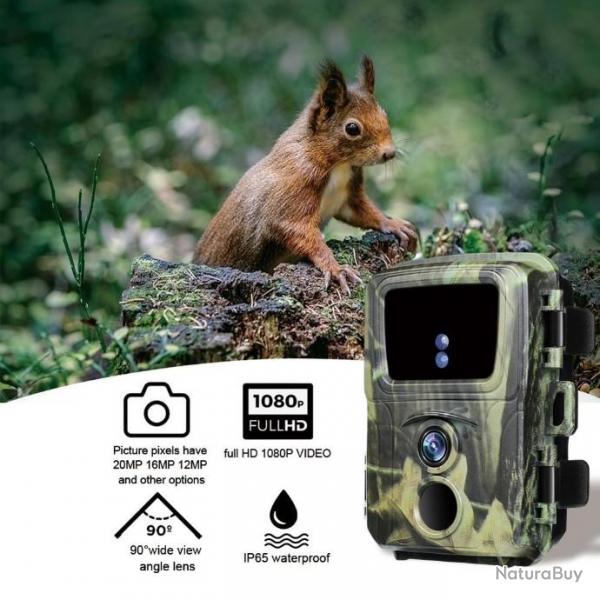 Mini camra de chasse de sentier 12MP 1080P LIVRAISON GRATUITE!!