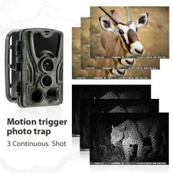 Caméra de chasse sans fil HC801A, 16mp 1080P IP65, Vision nocturne ,LIVRAISON GRATUITE!!
