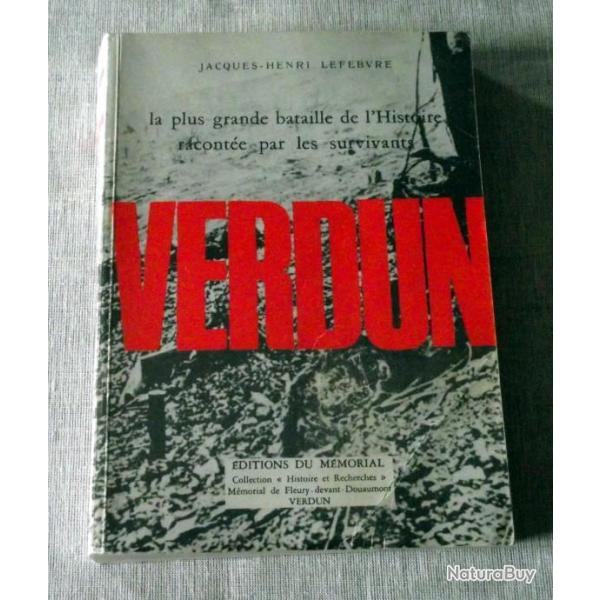 Livre : Verdun