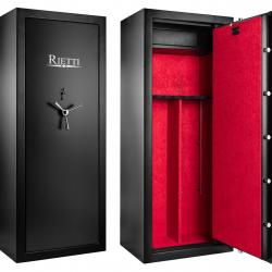 Armoire forte Rietti Premium modulable 18 armes / 13 armes + étagères