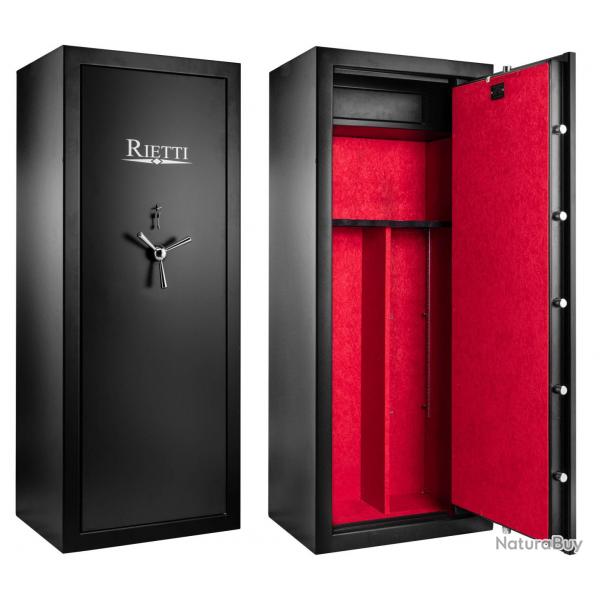 Armoire forte Rietti Premium modulable 18 armes / 13 armes + tagres