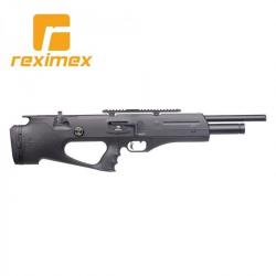 Carabine PCP Reximex Apex calibre 6,35 mm. noire synthétique. 19,9 Joules.