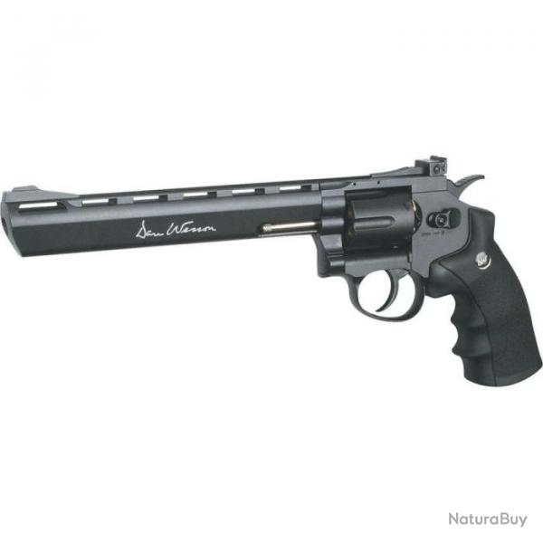 Rvolver  plomb Dan Wesson 8" CO2 - Cal. 4.5 BB's - Bronze mat