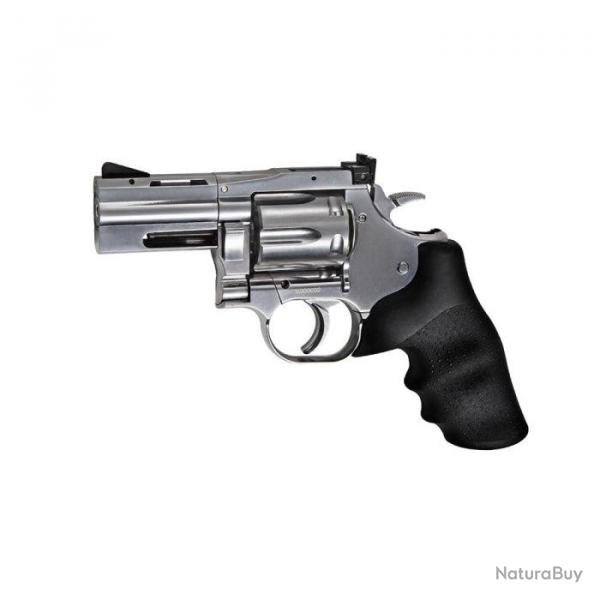 Rvolver  plomb Dan Wesson DW715 Silver 2.5" CO2 - Cal. 4.5