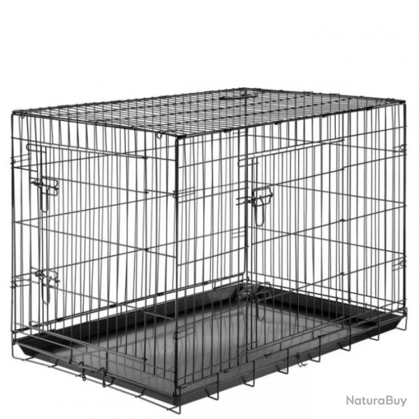 Cage pliante de transport pour chien Europarm M - L