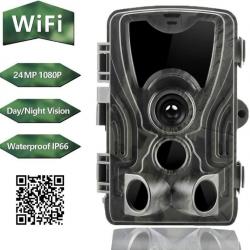 Caméra de piste WIFI APP spectacle en direct caméras de chasse 24MP- LIVRAISON GRATUITE  !!