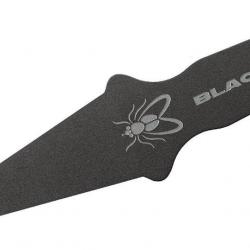 Lot de 3 Couteaux de Lancer Cold Steel Black Fly Throwing Acier Spring Steel CS80STMA