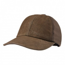 CASQUETTE DEERHUNTER "MARSEILLE" CUIR ET COTON