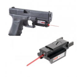 Laser rouge pour pistolet et carabine pour rail picatinny de 20mm