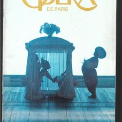 opéra de paris n 14 et 15 de 1984  patrick dupond, palais garnier , martha graham, callas hans hott