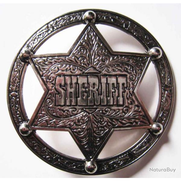 BOUCLE DE CEINTURE SHERIFF - Ref.64