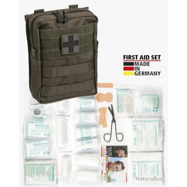 First Aid Set Leina Pro. De 43 Pices Grande Vert