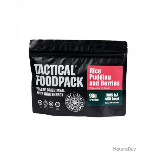 Tactical Foodpack Pudding Au Riz Et Baies