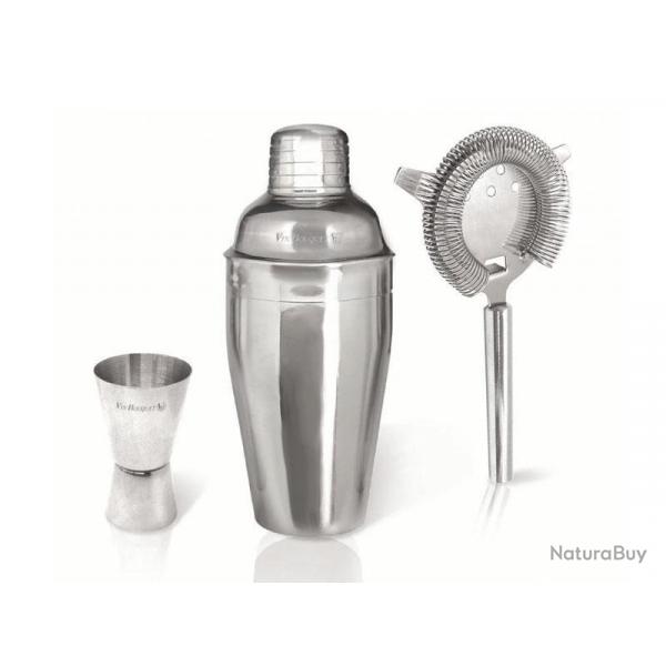 Set  cocktail 3 pices inox [Chevalier Diffusion]