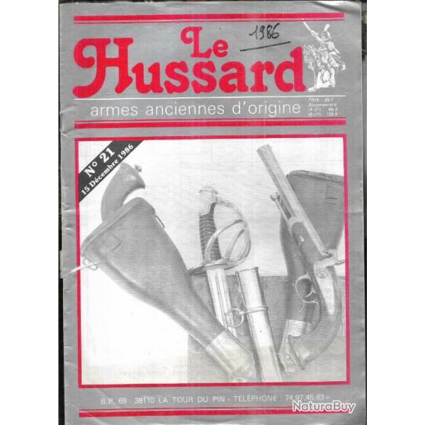 le hussard catalogue 1986 et 1988