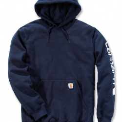 Sweat à Capuche bleu marine Logotypé CARHARTT CARK288071