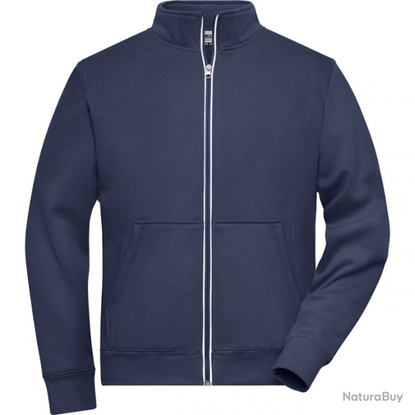 Sweat-Shirt Workwear  bleu marine Homme-JAMES NICHOLSON JN1810071