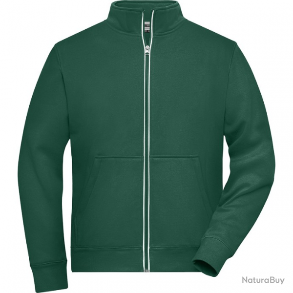 Sweat-Shirt Workwear  vert Homme-JAMES NICHOLSON JN1810071