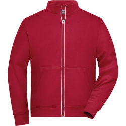 Sweat-Shirt Workwear  rouge Homme-JAMES NICHOLSON JN181007
