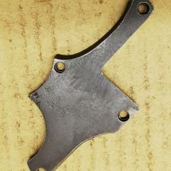 Plaque de recouvrement type revolver 1892 ou smith & wesson à identifier