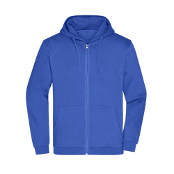 Zip Hoody Men-JAMES NICHOLSON Blue Royal JN75607